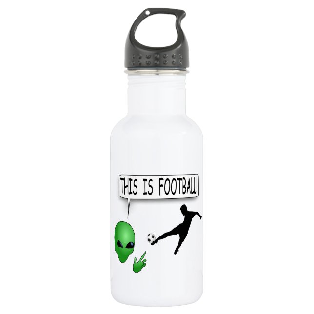 This Is Football Stainless Steel Water Bottle (Front)