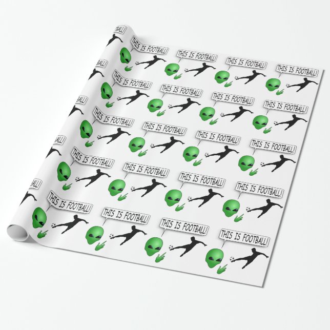 This Is Football Wrapping Paper (Unrolled)