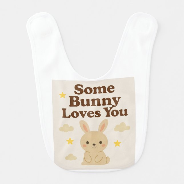 this is funny iamge for an baby baby bib (Front)