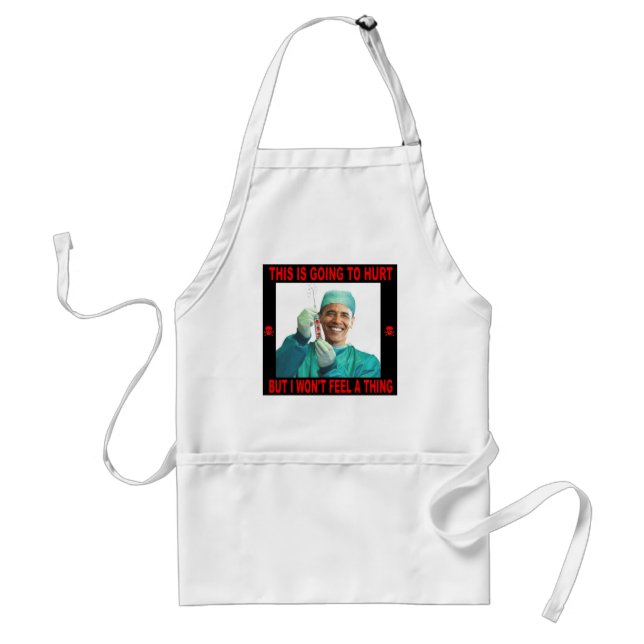 THIS IS GOING TO HURT, YOU NOT ME. ADULT APRON (Front)