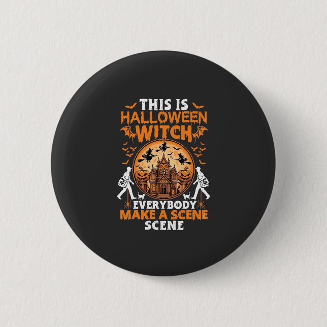 This is Halloween Button (Front)