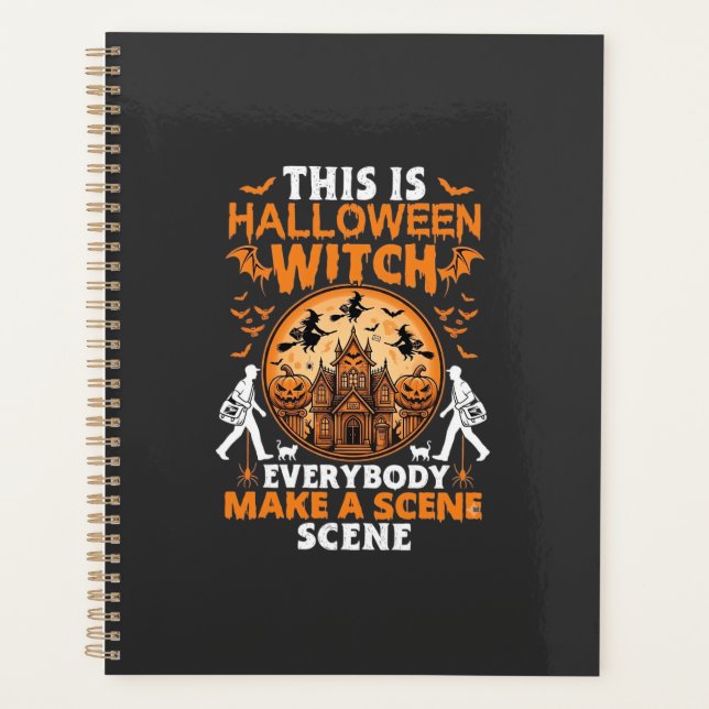 This is Halloween Planner (Front)