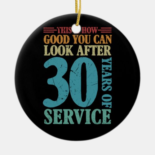 This Is How Good You Can Look After 30 Years Of Se Ceramic Ornament