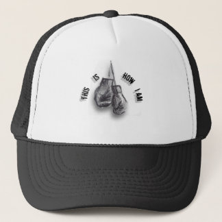 "This is How I Am - Boxing Gloves Sketch Trucker H Hat