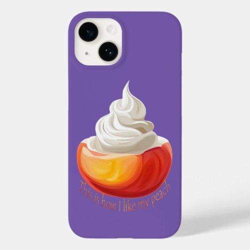 This is how I like my peach Case_Mate iPhone 14 Case