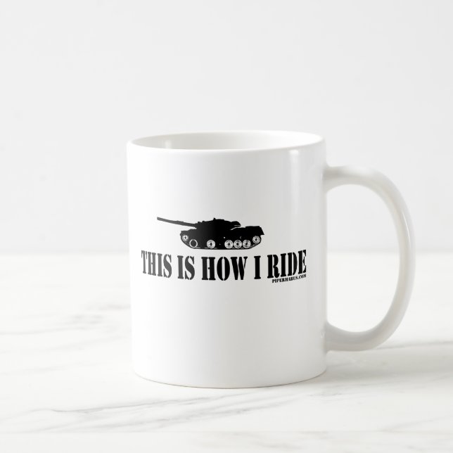 This Is How I Ride Tank Mug (Right)