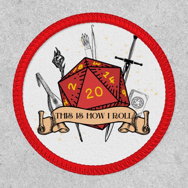 This Is How I Roll Patch (Front)