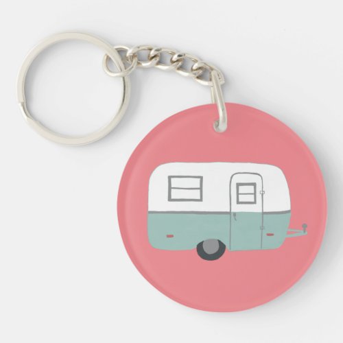 THIS IS HOW I ROLL RV Trailer Camping CUSTOM Keychain