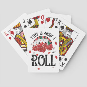 This is how I roll Shirt black Poker Cards