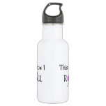 This Is How I Roll Stainless Steel Water Bottle at Zazzle