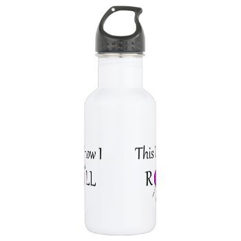 This Is How I Roll Stainless Steel Water Bottle by WOWYOU at Zazzle