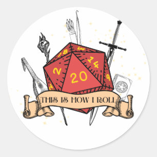 This Is How I Roll Sticker