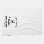 “This is how I Roll!” Walker with Wheels (humor) Kitchen Towel