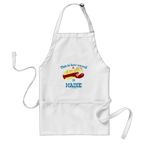 This is how we lobster roll apron