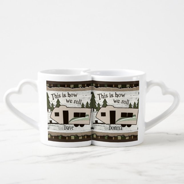 This is How We Roll Mug Set (Back Nesting)