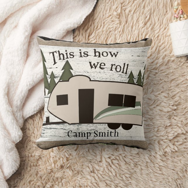 This is How We Roll Pillow (Blanket)