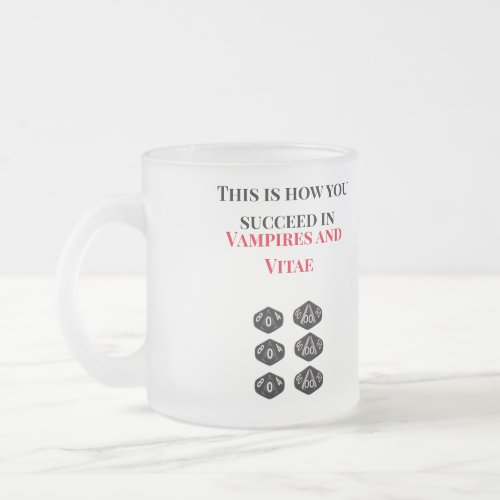 This is how you win Vampires and Vitae Mug