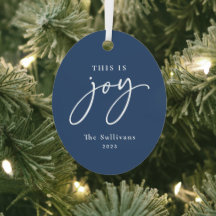 This is Joy Blue Photo Holiday