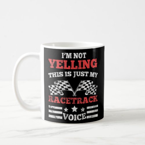 This Is Just My Racertrack Voice Racer Coach Racin Coffee Mug