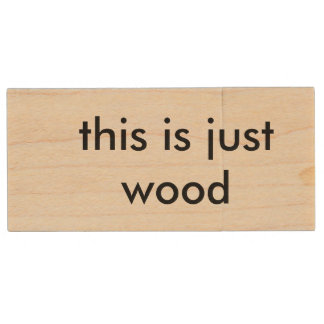 this is just wood wooden hard drive