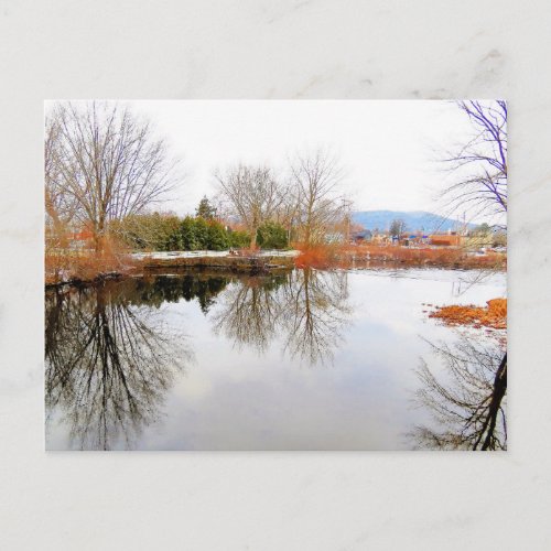 This is Keene _ Ashuelot River Park Postcard