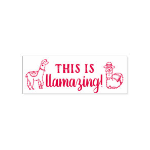 This is llamazing llama stamp for teachers