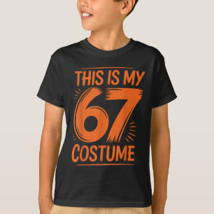 This Is My 67 Costume Meme Six Seven Boys Kids Men T-Shirt