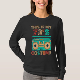 This Is My 70s Costume 1970s Retro Vintage 70s Pa T-Shirt