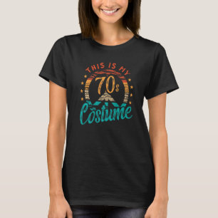 This Is My 70s Costume Disco Dj Party Dance Floor  T-Shirt