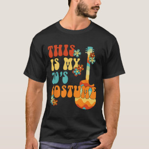 This is My 70s Costume Fun Groovy Peace Halloween  T-Shirt