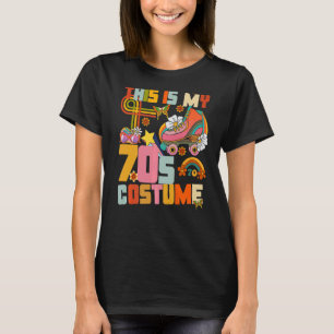 This is My 70s Costume Groovy Peace Halloween T-Shirt