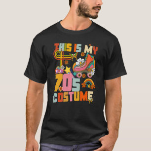 This is My 70s Costume Groovy Peace Halloween T-Shirt