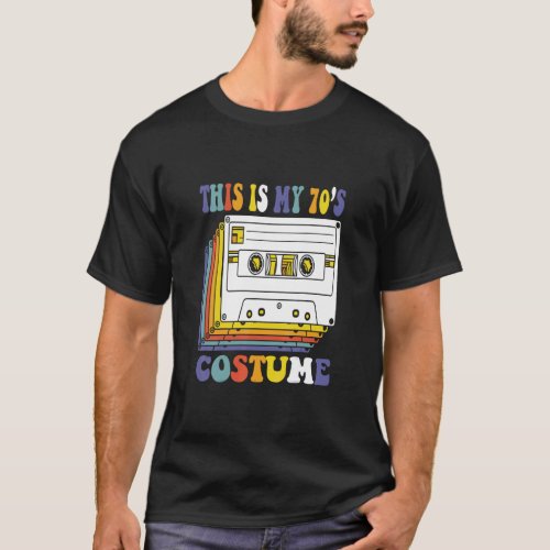 This Is My 70s Costume Party Wear Hippies Cassett T_Shirt