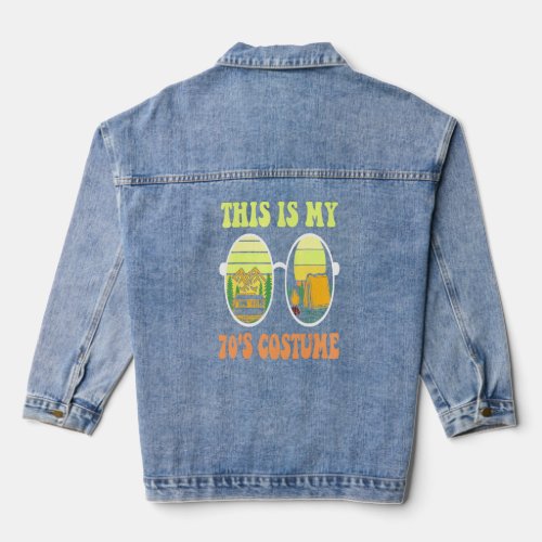 This Is My 70s Costume Party Wear Hippies Costume Denim Jacket
