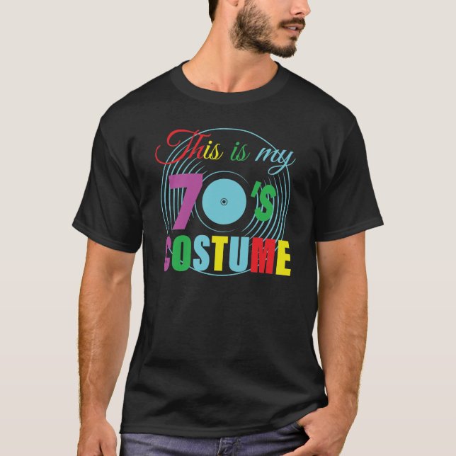 This is my 70s costume retro record T-Shirt (Front)