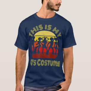This Is My 70's Costume Seventies Party Vintage Re T-Shirt