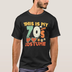 This Is My 70s Costume Sunglasses Love 1970's Fas T-Shirt
