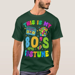 This Is My 80s Costume 80s 90s Party T-Shirt