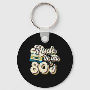 THIS IS MY 80s COSTUME Fancy Dress Party Idea Hall Keychain