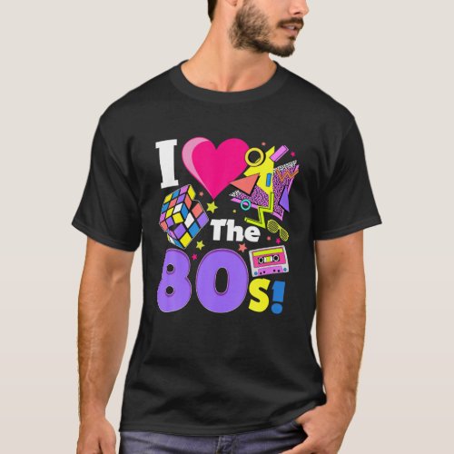 This Is My 80S Costume_Vintage Retro I Love The 80 T_Shirt