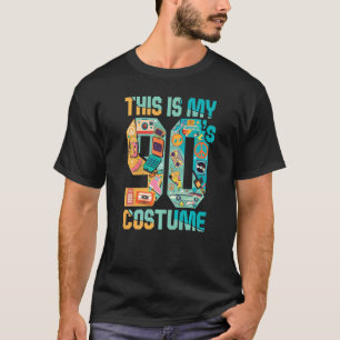 This Is My 90s Costume 80's 90's Party T-Shirt