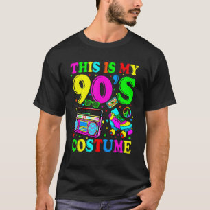 This Is My 90s Costume 90's Party 1990s Halloween T-Shirt