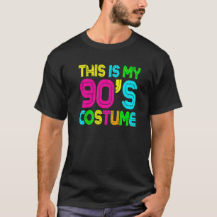 This Is My 90s Costume 90's Party 1990s Halloween T-Shirt