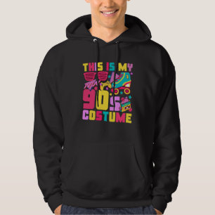 This is my 90s Costume Halloween Colorful Outfit R Hoodie