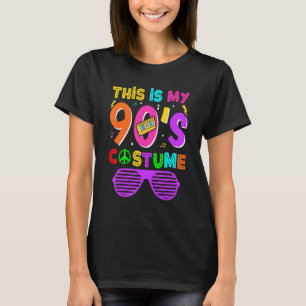 This Is My 90s Costume Retro 90s Music Theme Party T-Shirt