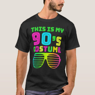 This Is My 90s Costume Retro 90s Music Theme Party T-Shirt