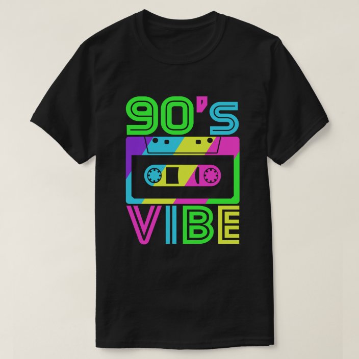 This Is My 90s Vibe Tee 80's 90's Party | Zazzle.com