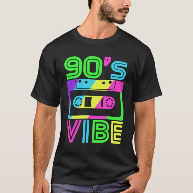 This Is My 90s Vibe Tee 80's 90's Party  (Front)