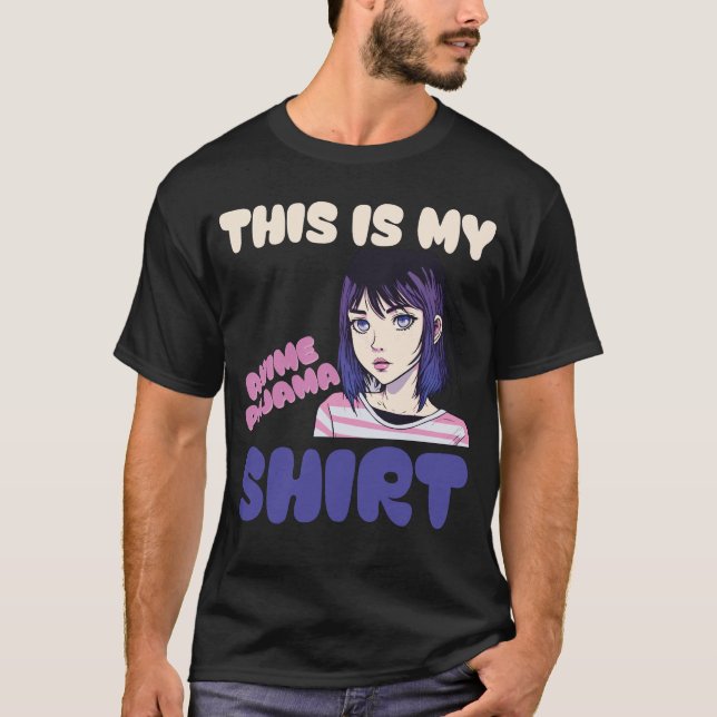 This Is My Anime Pajama Shirt - Pajamas For Teen G (Front)
