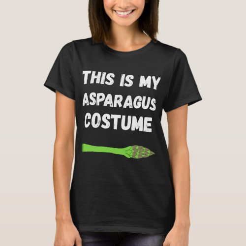 This Is My Asparagus Costume Organic Food Green Ve T_Shirt